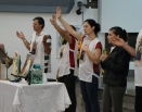 Comunidade Mãe Rainha Estrela da Manhã no GO Santa Faustina, V. nova, ES