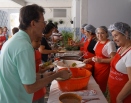Primeira feijoada Mãe Rainha