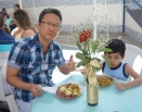 Primeira feijoada Mãe Rainha
