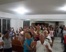 Comunidade Mãe Rainha, visita Comunidade Sagrada Família em Joana D'arc, Vitória