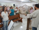 Comunidade Mãe Rainha, visita Comunidade Sagrada Família em Joana D'arc, Vitória