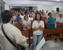 Comunidade Mãe Rainha, visita Comunidade Sagrada Família em Joana D'arc, Vitória