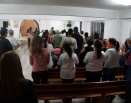 Comunidade Mãe Rainha, visita Comunidade Sagrada Família em Joana D'arc, Vitória