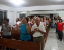 Comunidade Mãe Rainha, visita Comunidade Sagrada Família em Joana D'arc, Vitória