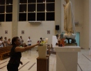 Comundade Mãe Rainha presente na Paróquia N. Senhora de fátima, Serra, ES