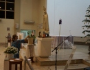 Momento de oração na Paróquia Santuario Nossa Senhora do Rosario de Fátima Serra-ES