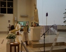 Momento de oração na Paróquia Santuario Nossa Senhora do Rosario de Fátima Serra-ES