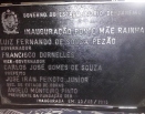 Inauguração da ponte Mãe Rainha