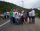 Inauguração da ponte Mãe Rainha