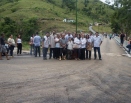 Inauguração da ponte Mãe Rainha