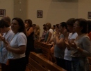 Momento de Oração no Santuário de Fátima - Serra (Agosto)