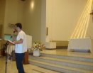 2° momento de cura e libertação programado pelo grupo de oração Santuário da Fé