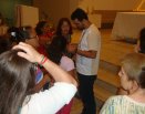 2° momento de cura e libertação programado pelo grupo de oração Santuário da Fé