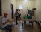 ALMOÇO COM MARIA NO BAIRRO ORIENTE - VITÓRIA, E.S.