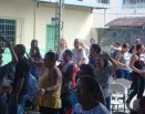 ALMOÇO COM MARIA NO BAIRRO ORIENTE - VITÓRIA, E.S.