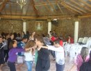 RETIRO DE JOVENS NA CMR, COM O TEMA: TU É MEU FILHO, EU HOJE TE GEREI.
