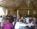 RETIRO DE JOVENS NA CMR, COM O TEMA: TU É MEU FILHO, EU HOJE TE GEREI.