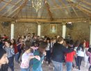 RETIRO DE JOVENS NA CMR, COM O TEMA: TU É MEU FILHO, EU HOJE TE GEREI.