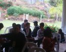 RETIRO DE JOVENS NA CMR, COM O TEMA: TU É MEU FILHO, EU HOJE TE GEREI.