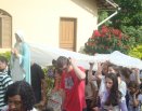 RETIRO DE JOVENS NA CMR, COM O TEMA: TU É MEU FILHO, EU HOJE TE GEREI.