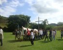 RETIRO DE JOVENS NA CMR, COM O TEMA: TU É MEU FILHO, EU HOJE TE GEREI.