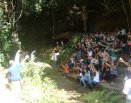 RETIRO DE JOVENS NA CMR, COM O TEMA: TU É MEU FILHO, EU HOJE TE GEREI.