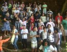 RETIRO DE JOVENS NA CMR, COM O TEMA: TU É MEU FILHO, EU HOJE TE GEREI.