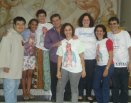 Issacar em Grupo de Oração na Igreja de Santa Luzia, Ibes