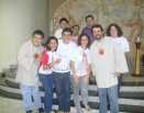 Issacar em Grupo de Oração na Igreja de Santa Luzia, Ibes