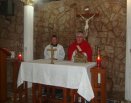 Presença de Dom Roberto na CMR, para formação dos membros de vida e aliança e instauração do Santíssimo