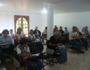 Presença de Dom Roberto na CMR, para formação dos membros de vida e aliança e instauração do Santíssimo