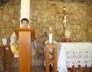 Presença de Dom Roberto na CMR, para formação dos membros de vida e aliança e instauração do Santíssimo