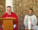 Presença de Dom Roberto na CMR, para formação dos membros de vida e aliança e instauração do Santíssimo