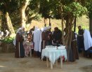 Comunidade Mãe Rainha recebem irmãos e irmãs da Arca de Maria