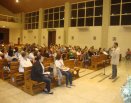 Issacar na Paróquia N. Senhora do R. de Fátima - Serra, em 16/09/2013