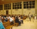 Issacar na Paróquia N. Senhora do R. de Fátima - Serra, em 16/09/2013