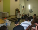 Presença de Issacar na Com. Sagrado Coração de Jesus, em Jacupemba