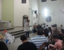 Presença de Issacar na Com. Sagrado Coração de Jesus, em Jacupemba