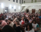 Presença de Issacar na Com. Sagrado Coração de Jesus, em Jacupemba