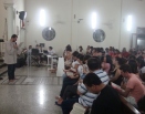 Presença de Issacar na Com. Sagrado Coração de Jesus, em Jacupemba
