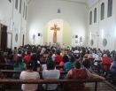 Presença de Issacar na Com. Sagrado Coração de Jesus, em Jacupemba