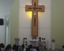 Presença de Issacar na Com. Sagrado Coração de Jesus, em Jacupemba