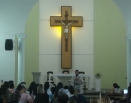 Presença de Issacar na Com. Sagrado Coração de Jesus, em Jacupemba