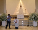 Issacar na Paróquia N. Senhora do R. de Fátima - Serra, em 21/10/13