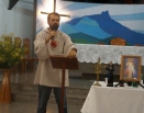 Co-fundador Issacar visita grupo de oração Santa Faustina, Venda Nova