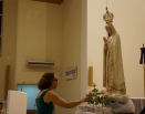 Momento de Cura e Libertação no Santuário de Fátima, Serra-ES, Abril de 2014
