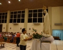 Momento de Cura e Libertação no Santuário de Fátima, Serra-ES, Abril de 2014