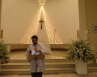 Issacar na Paróquia N. Senhora do R. de Fátima - Serra, em 21/10/13