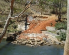 Construção da ponte nova
